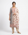 Bud & Vine 3 piece Muslin kurta set