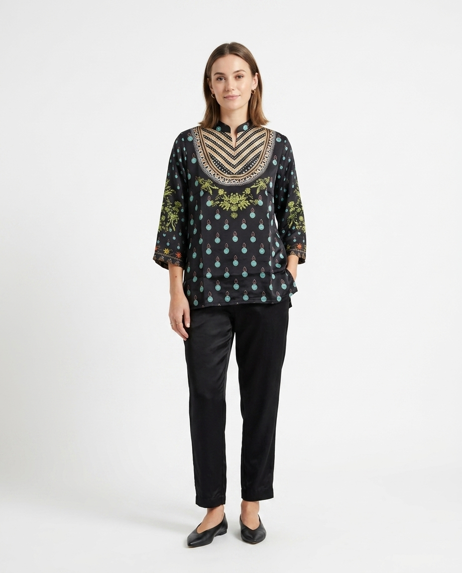 Shadow Folk Crepe Shirt