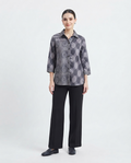 Linar Mosaic Crepe Shirt